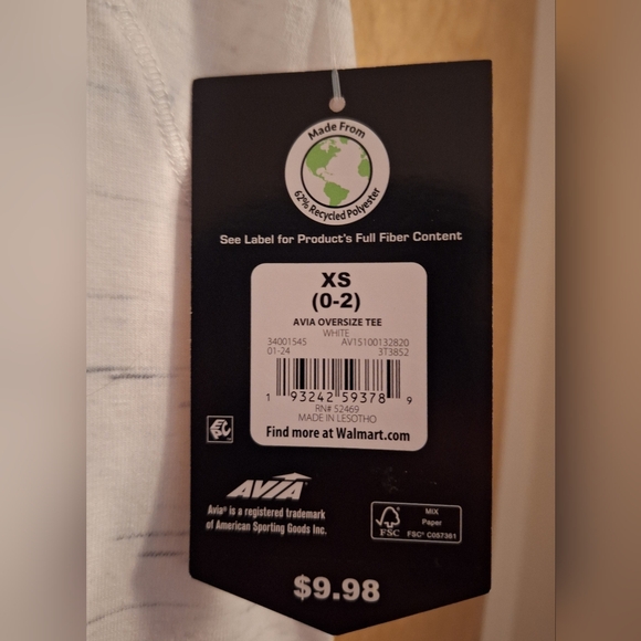 Avia High/Low WorkoutTop - Picture 4 of 4